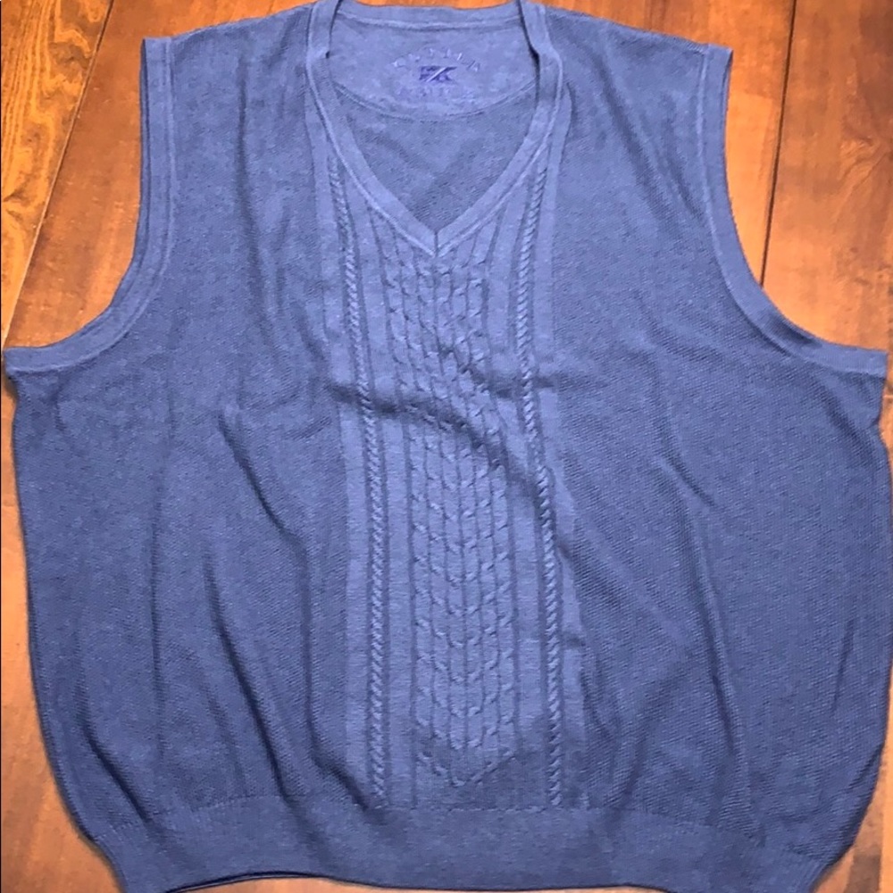 Cutter & Buck cable knit sweater vest XXL